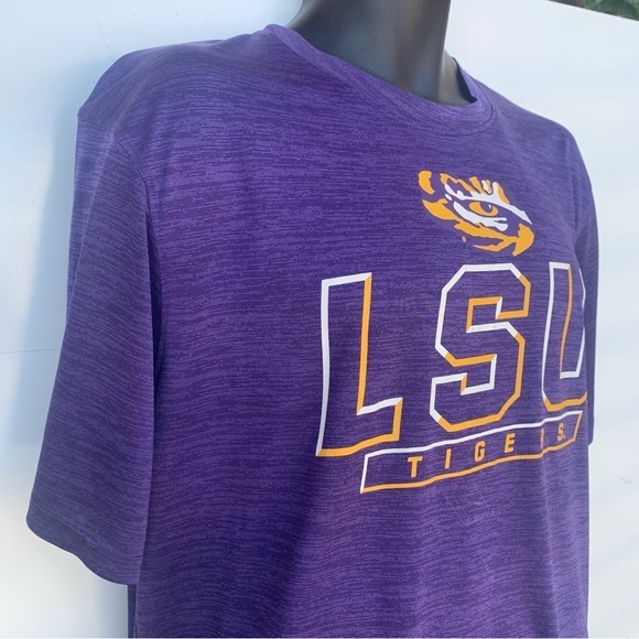 Russell Athletics Athleisure Men’s Short Sleeve Tee for LSU Tigers. Geaux - Picture 7 of 11